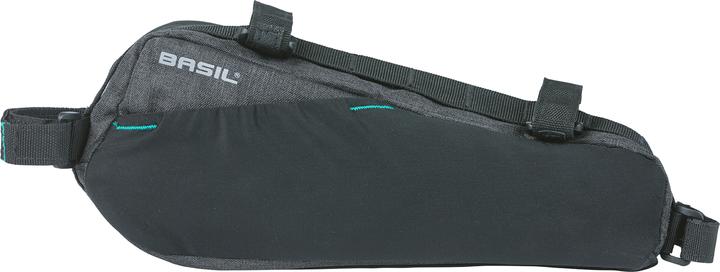 Actual product image Basil Discovery 365D frame bag M, 1.8L, black melee (1.80 l, Frame bag)