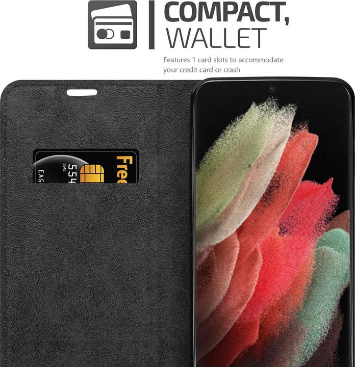 Productafbeelding Cadorabo Boek Onzichtbare Magneethoes (Samsung Galaxy S21 Ultra)