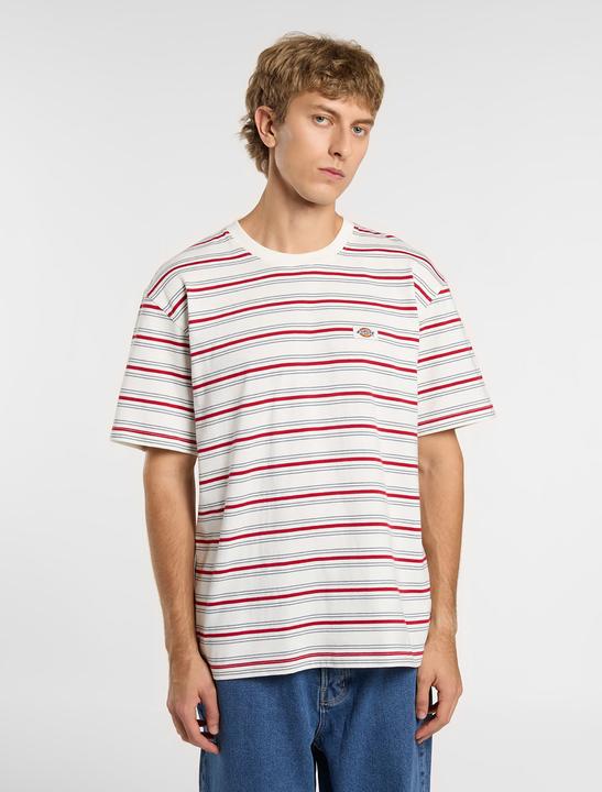 Image du produit Dickies Lewistown Stripe Ss Tee Egret (XL)