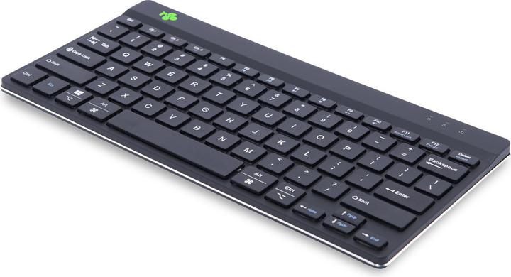 Produktbild R-Go Tools R-Go Tastatur Compact Break US-Layout drahtlos schwarz (US, Kabellos)