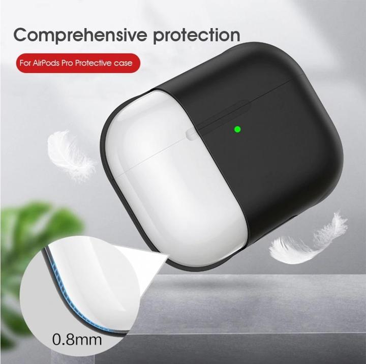 Actual product image Screenguard Apple Airpods Pro Liquid Silicone Case Cover