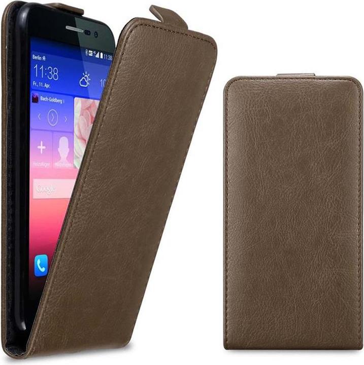Productafbeelding Cadorabo Flip als onzichtbaar deksel (Huawei Ascend P7)