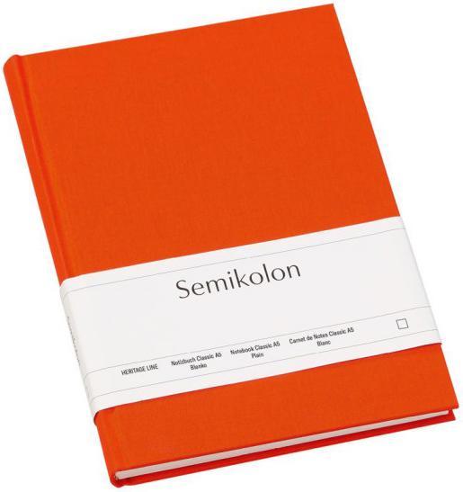 Actual product image Semikolon Classic (A5, Plain, Hardcover)
