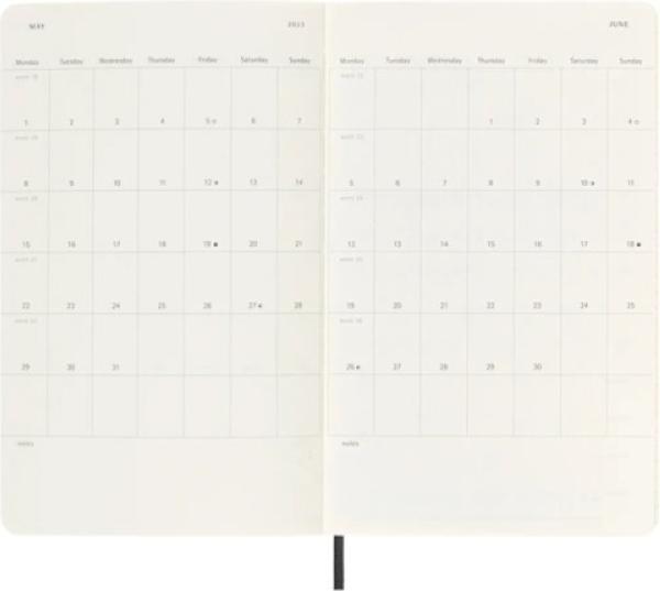 Immagine prodotto Moleskine Calendario giornaliero (A5, Inglese)