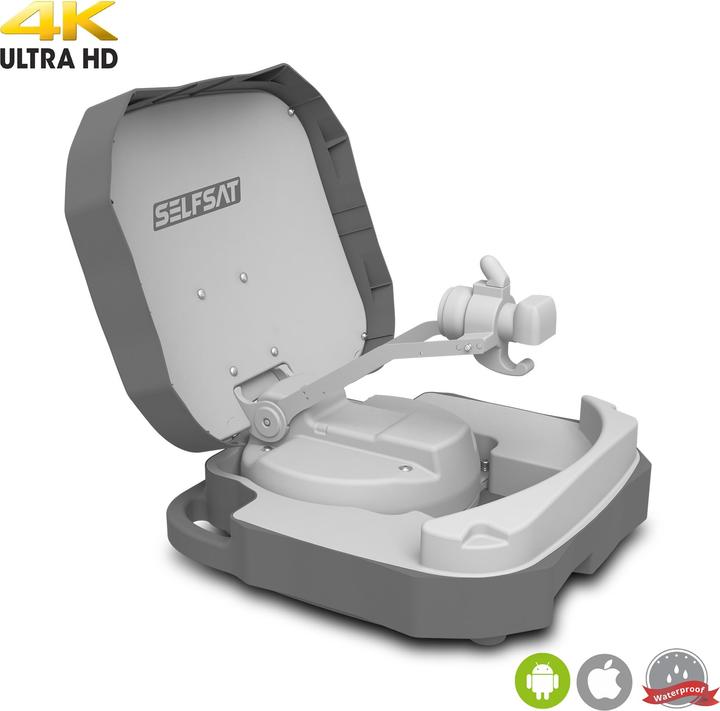Immagine prodotto Selfsat Dispositivo mobile per roulotte (Antenna, 33.40 dB, DVB-S / -S2)