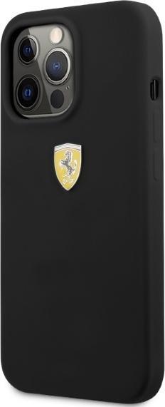 Productafbeelding Ferrari FESSIHMP13XBK iPhone 13 Pro Max 6,7" czarny/zwart hardcase Silicone MagSafe (Apple iPhone 13 Pro Max)
