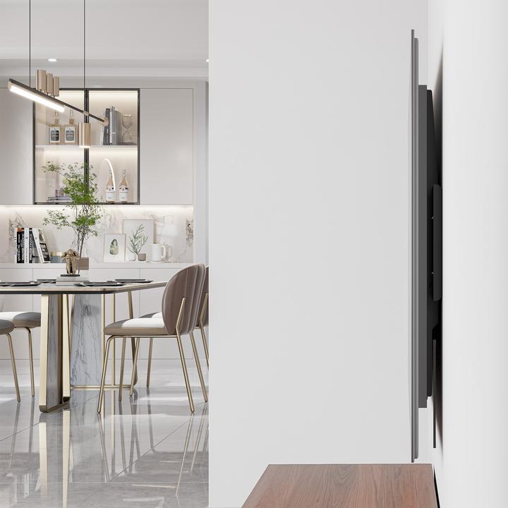Image du produit Manhattan Support mural TV ultra-plat avec une capacité de charge particulièrement élevée pour les grands (Mur, 120", 120 kg)