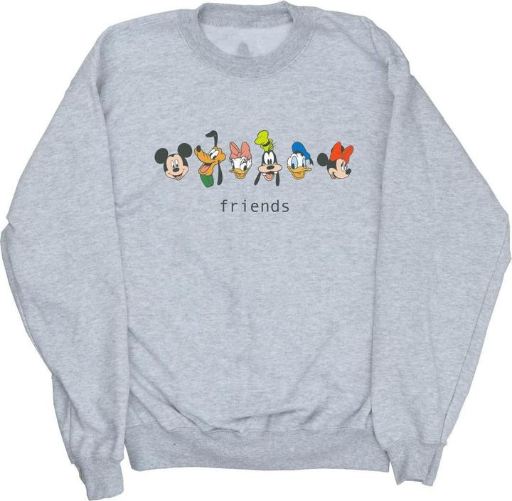 Actual product image Disney Womens/Ladies Mickey Mouse And Friends Sweatshirt (XXL)