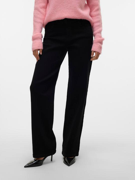 Immagine prodotto Vero Moda VMELLY Mid Rise Weiter Beinschnitt Jeans Weit geschnitten (30)