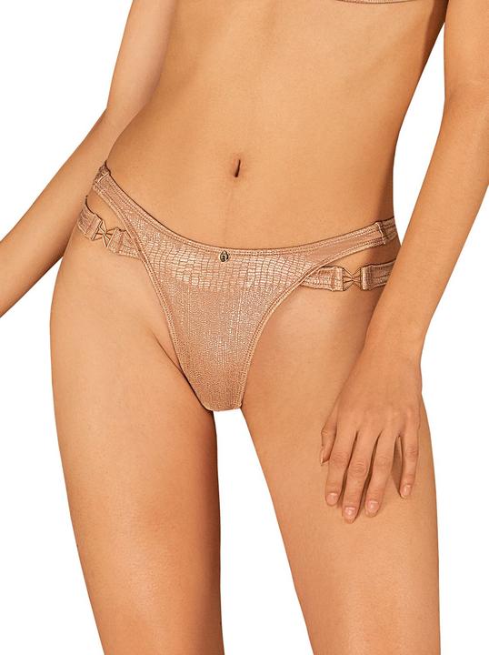 Produktbild Obsessive Filipines Bikini Thong - Gold (S)