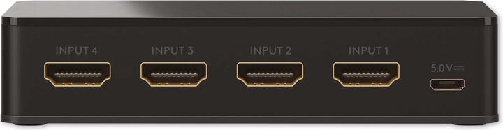 Image du produit Goobay Boîtier de commutation HDMI 4 sur 1 4K @ 60 Hz