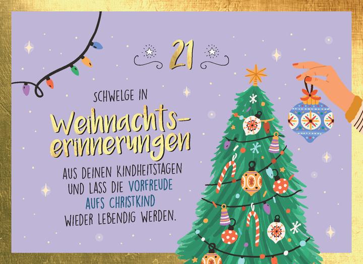 Actual product image 24 Advent wishes for you