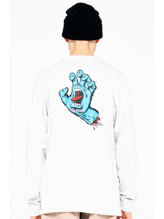 Actual product image Santa Cruz Screaming Hand Chest Longlseeve (M)