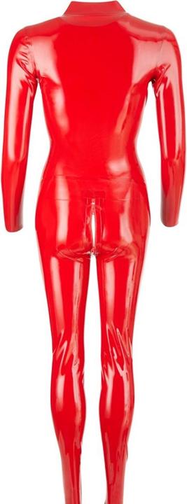 Actual product image LateX Toys Catsuit with zip red (XL)