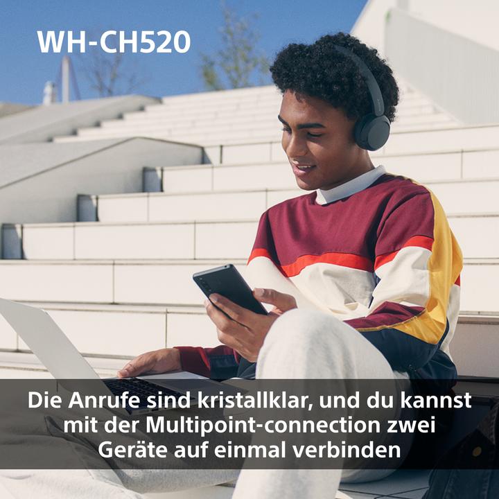 Produktbild Sony WH-CH520 (keine Geräuschunterdrückung, 50 h, Kabellos)