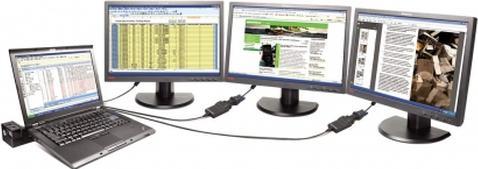 Actual product image Lenovo USB 3.0 zu (DVI, VGA, 8 cm)