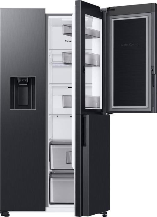 Actual product image Samsung RH68DG853DB1EG Side-by-Side EEK D NoFrost Premium Black Steel (627 l)