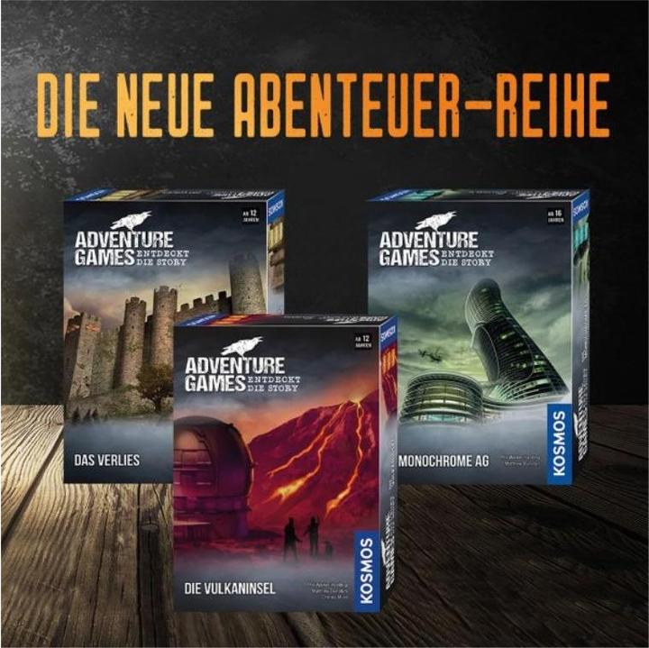 Produktbild Kosmos Adventure Games - Die Monochrome AG (Deutsch)