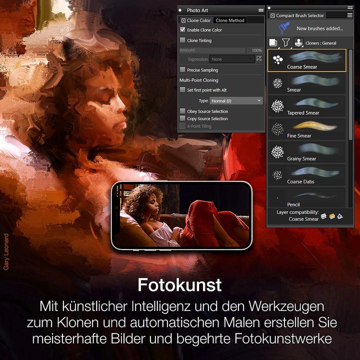 Image du produit Corel Painter 2022 Vollversion, Box (1 Utilisateur, Illimité)