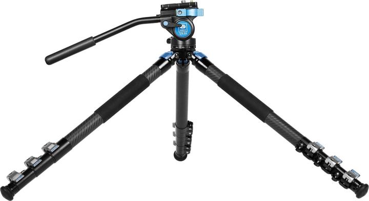 Actual product image Sirui L-324F+VA-5X tripod carbon fibre landscape tripod with VA-5X video panhead (Carbon)