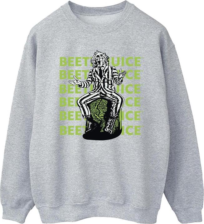 Beetlejuice Sweatshirt LogoMuster