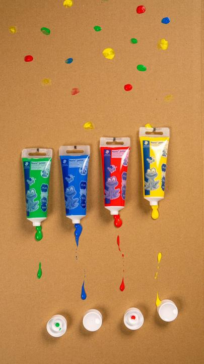 Produktbild Staedtler Fingermalfarbe 'Noris junior' (Mehrfarbig, 100 ml)