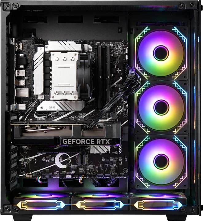 Actual product image Kiebel Gaming PC Panorama AMD Ryzen 5 5500, 16GB DDR4, NVIDIA RTX 3050 8 GB, 1TB SSD (AMD Ryzen 5 5500, 16 GB, 1000 GB, GeForce RTX 3050)