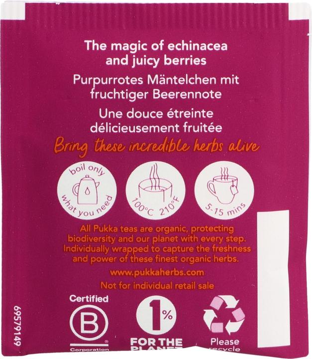 Immagine prodotto Pukka Sambuco & Echinacea (40 g)
