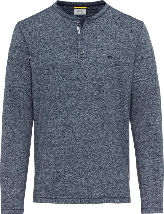 Camel Active Langarm Henleyshirt aus nachhaltigen Baumwollmix (3XL)