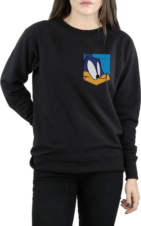 Produktbild Looney Tunes Road Runner Face Faux Pocket Sweatshirt (XXL)