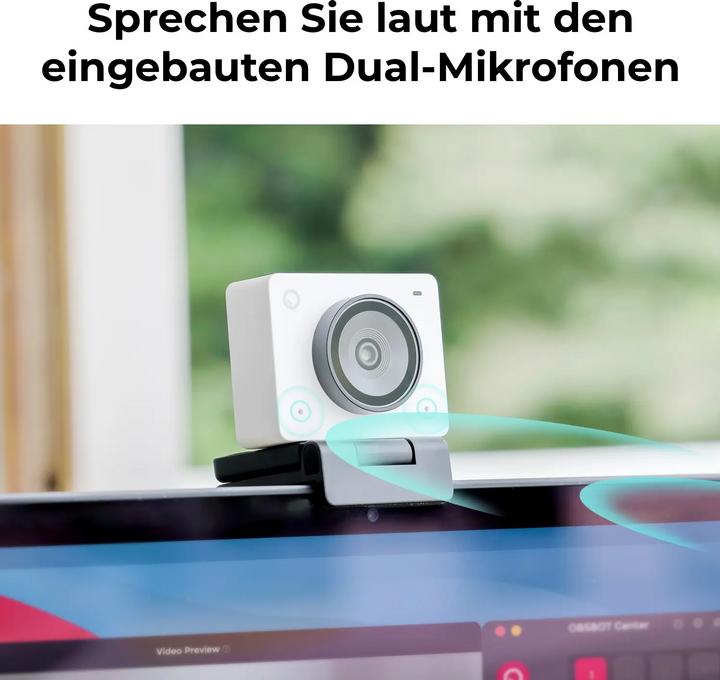 Produktbild Obsbot Meet 2 WHI (8 Mpx)