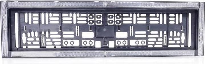 Produktbild WAS W253 2120 Kennzeichenhalter, Reflektor (B x H x T) 584 x 163 x 32mm (Front)