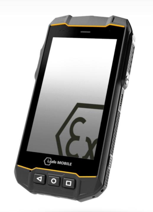 I.safe Mobile IS530.2 Ex-protected smartphone Ex Zone 2, 22 11.4 cm (4.5 inch) (64 GB, Black, 4.50", Dual SIM, 13 Mpx, 4G)