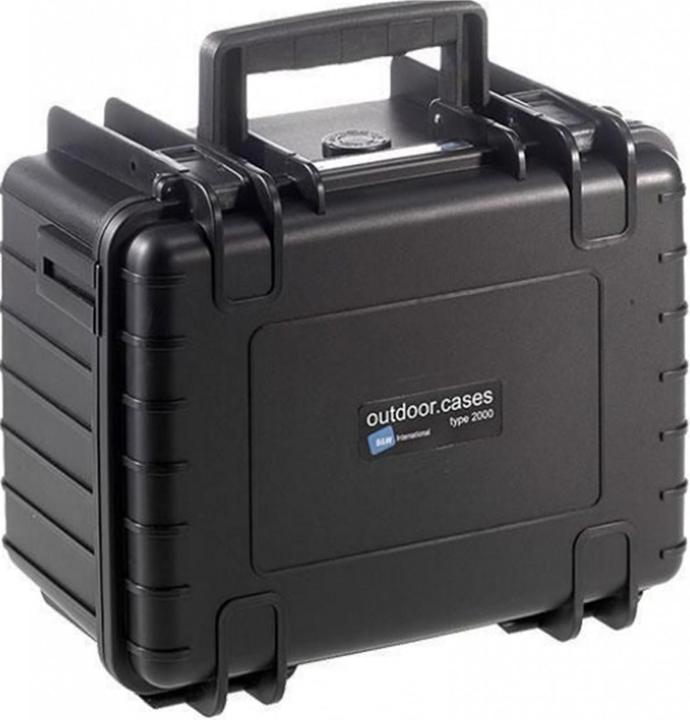 Actual product image B&W International Outdoor Case Type 2000 with compartment division (Photo case, 7 l)