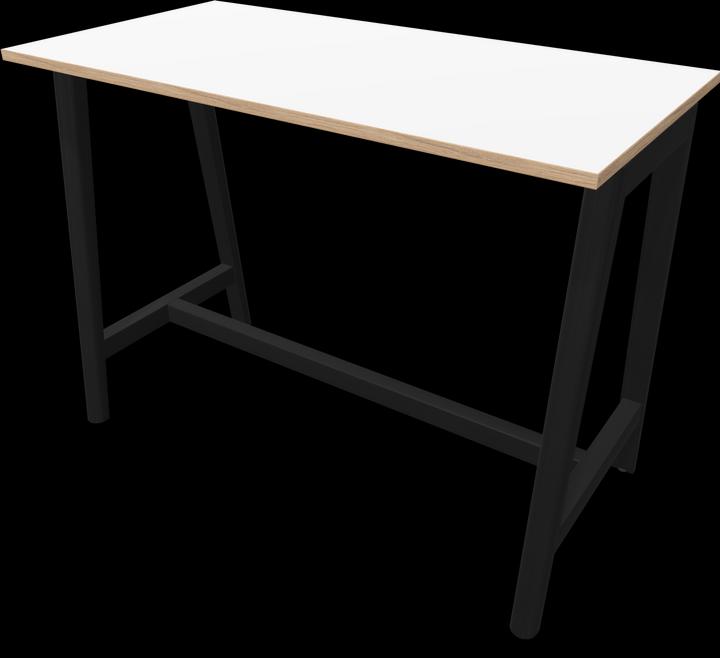 Wood | Ash stained black, White