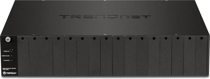 Actual product image Trendnet TFC-1600 Converter Chassis 16-Bay (16 Ports)