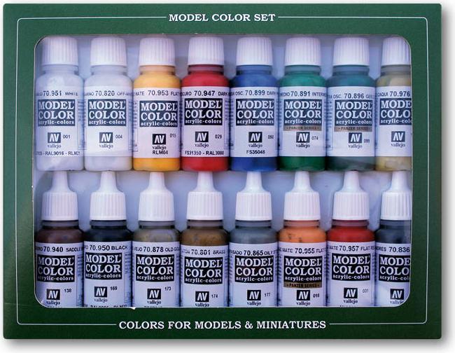 Wittmax Napoleonic Colors French & British 1789-1815 16x17 (Messing, Grün, Grau, Braun, Rot, Gold, Weiss, Schwarz, Blau, 272 ml)