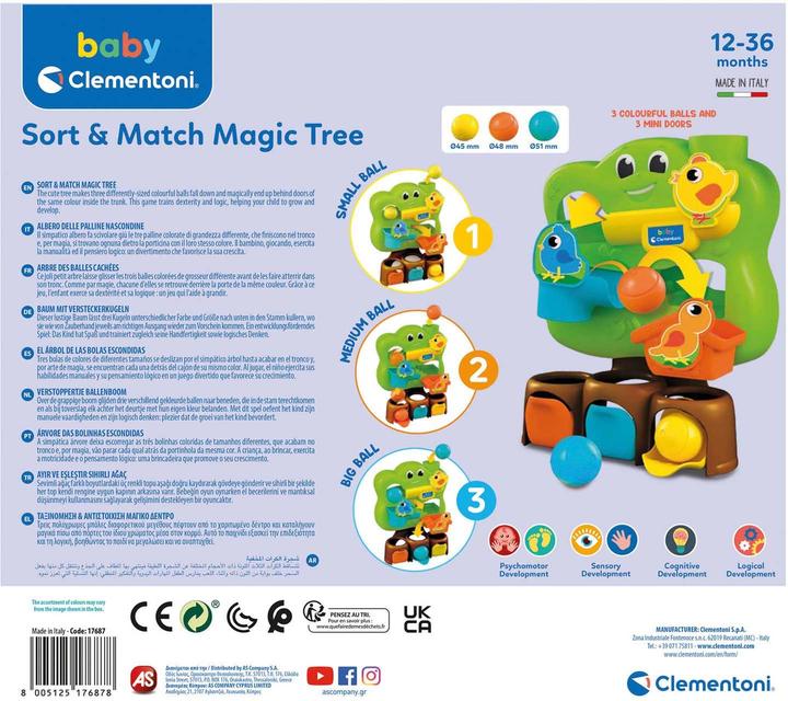 Immagine prodotto Clementoni Bambino - Albero dei colori della logica