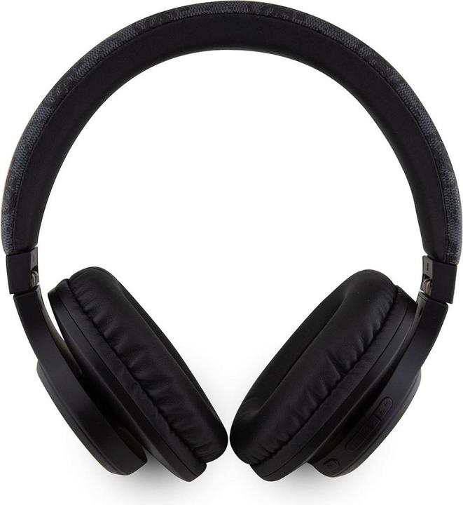 Produktbild Guess PU Leather 4G Tone on Tone Script Logo Earphones - black (32 h, Kabellos)