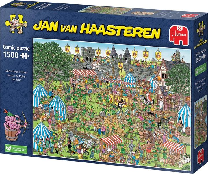 Produktbild Jumbo Jan Van Haasteren Puzzle TBD 1500 Teile (1500 Teile)