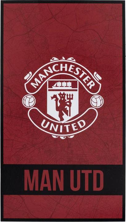 Actual product image Manchester United FC Identity Crest Beach Towel