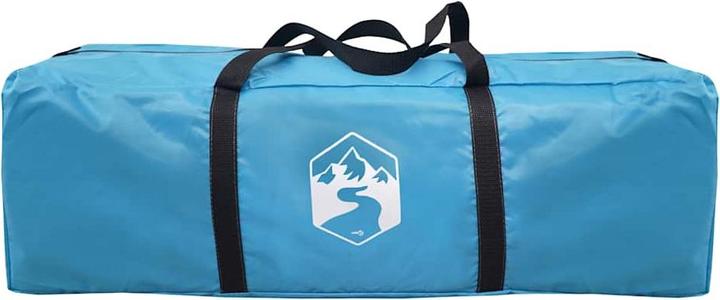 Immagine prodotto VidaXL Tenda da campeggio 4 persone 420 x 260 x 153 cm 185T Taffeta (Tenda a cupola, 8 kg, 4 persone)