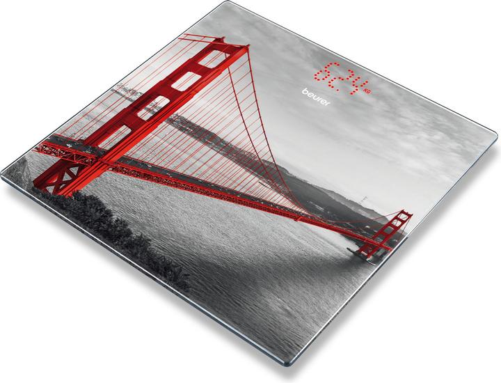 Actual product image Beurer Glass scale GS 215 San Francisco (180 kg)