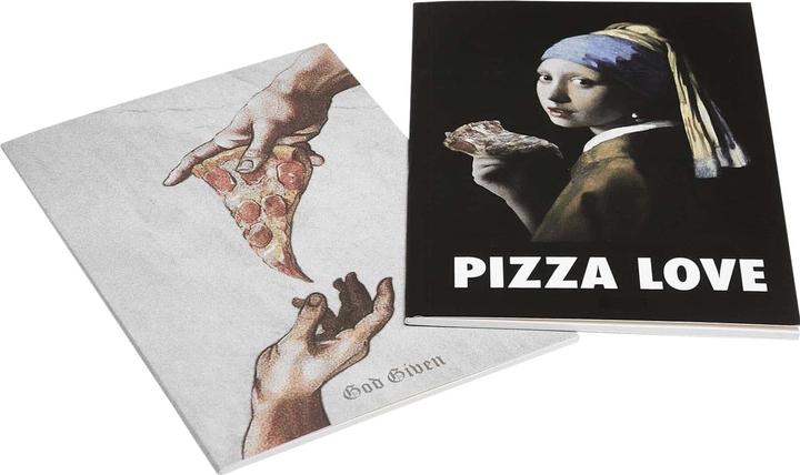Image du produit Mister Tee Pizza Art Exercise Book 2-Pack