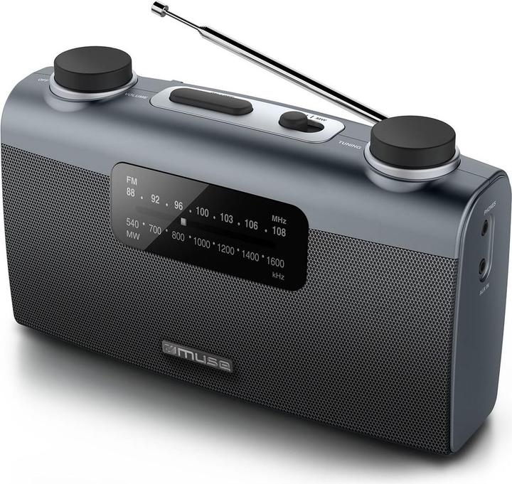 Muse M-058 R Tragbar Analog (AM, FM)