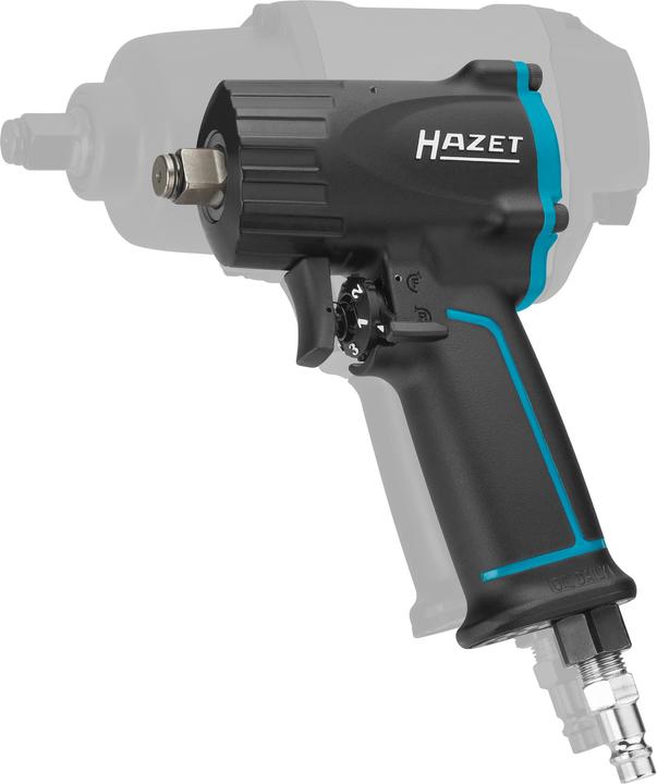 Immagine prodotto HAZET Avvitatore ad impulso ∙ extra corto 9012M ∙ Coppia massima di disserraggio: 1100 Nm ∙ Attacco… (Aria compressa)