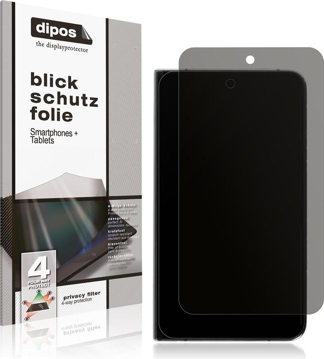 Produktbild Dipos Privacy Blickschutzfolie 4-Way (1 Stück, Google Pixel Fold)