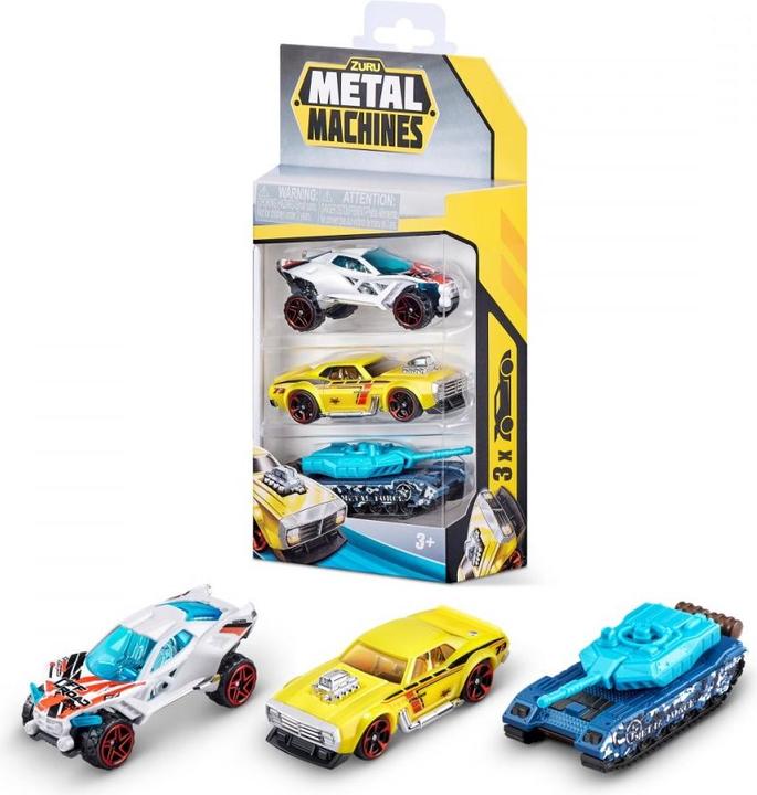 Immagine prodotto Zuru METAL MACHINES AUTOS 3-pack Serie 2