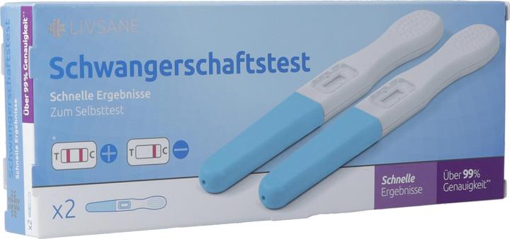 Livsane Schwangerschaftstest Schnelle Ergebnisse (2 x)