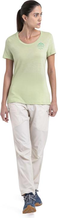 Immagine prodotto Icebreaker Donna Merino 150 Tech Lite III SS Scoop Tee Logo Reflections (L)
